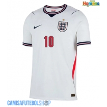 Camisa de time de futebol Inglaterra Jude Bellingham #10 Replicas 1º Equipamento Mundo 2026 Manga Curta